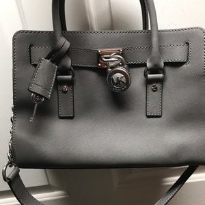 Michael Kors leather purse, limited edition grey